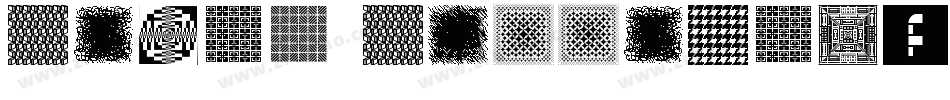 Peoni Patterns字体转换